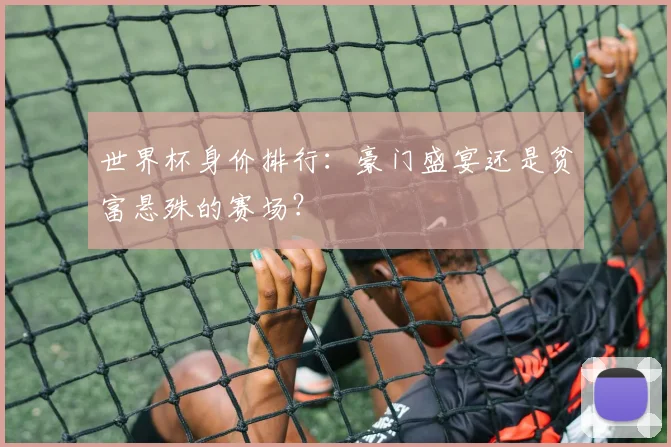 世界杯身价排行:豪门盛宴还是贫富悬殊的赛场?