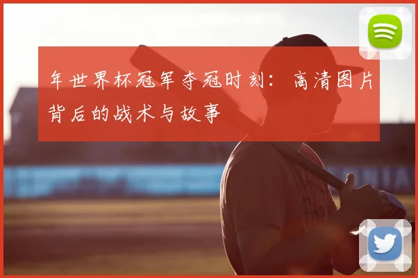 年世界杯冠军夺冠时刻:高清图片背后的战术与故事