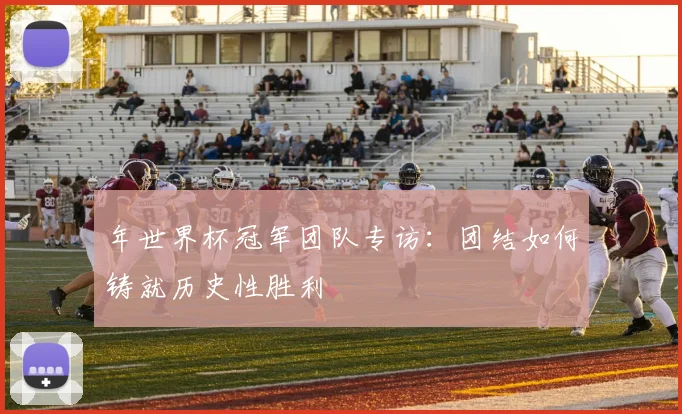 年世界杯冠军团队专访：团结如何铸就历史性胜利